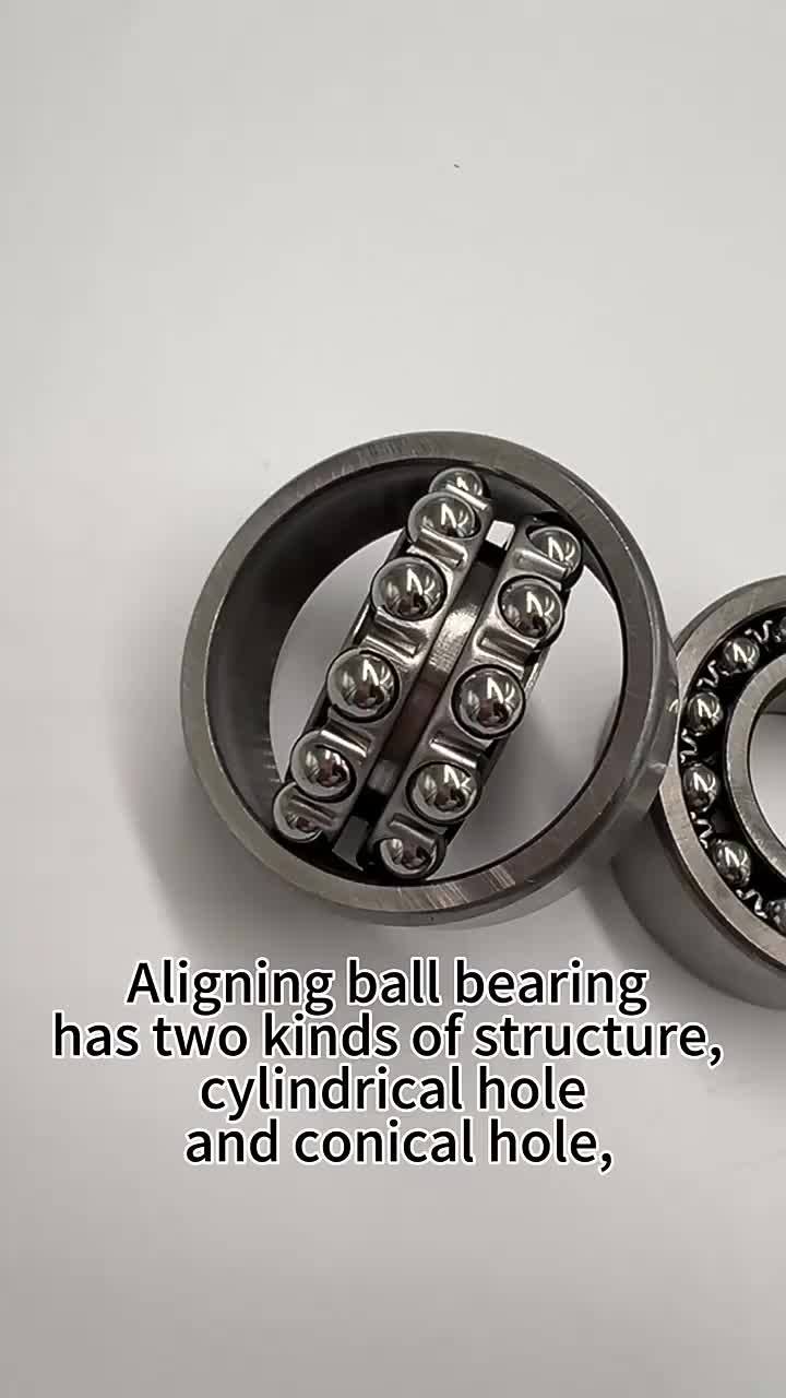 High Performance Self-Aligning Radial Ball Bearings 1310 50*110*27mm Double Row for Industrial Equipment 1