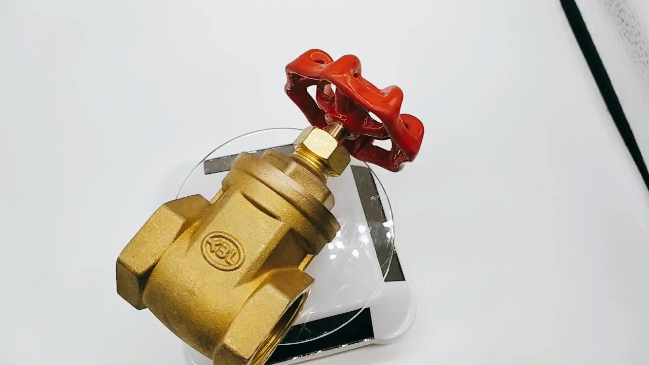 DN15 - DN50 Forged Pressure PN1.6 Brass Wheel Handle Light Gate Valve in Zhejiang Water Gate Valve 1