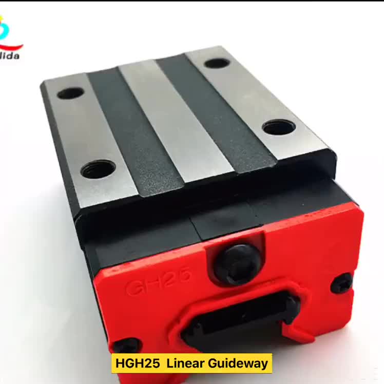 25mm Linear Guide HGR25 L 1500mm Linear Rail and HGH25CA Linear Block Carriage CNC Parts 1