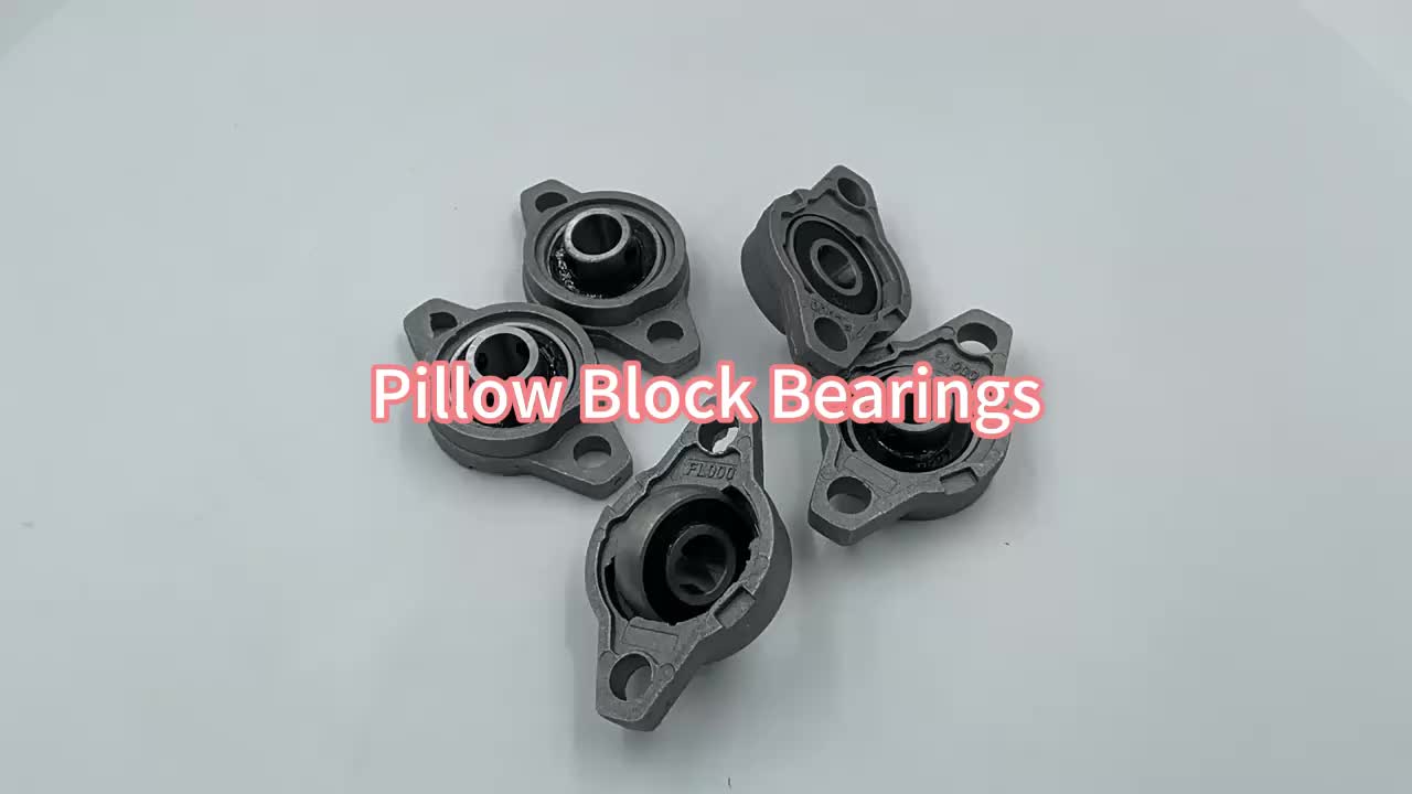 Precision 3D Printer Flange Mounted Self Alignment for Koyo KFL004 Pillow Block Bearings Zinc Alloy Plummer Block Bearing House 1