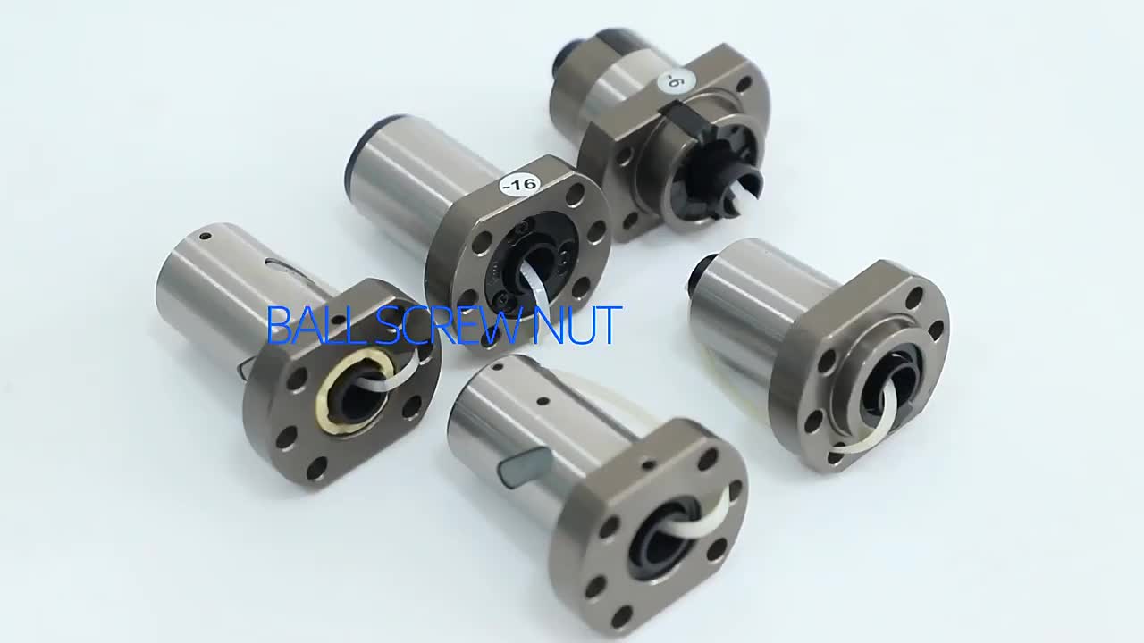 Factory Wholesale High Precision Ball Screw Double Nut DFU1605 DFU2005 DFU3205 DFU3210 DFU2040 Ball Screw for CNC Machine 1