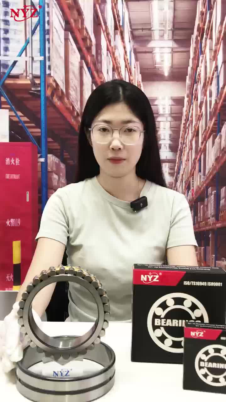 Chrome Steel Double-Row Cylindrical Roller Bearings NN3020 100x150x37mm for Machinery Rollers Oil Lubricated 1