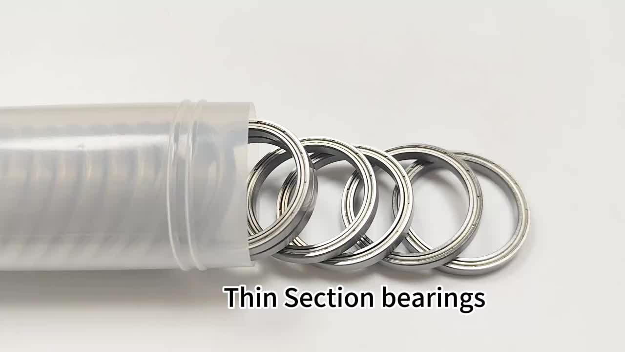 High Precision 6704 Hybrid Ceramic Bearing Thin Wall Deep Groove Ball Bearings for Bicycle Crank Robot Made Bearing Steel 1