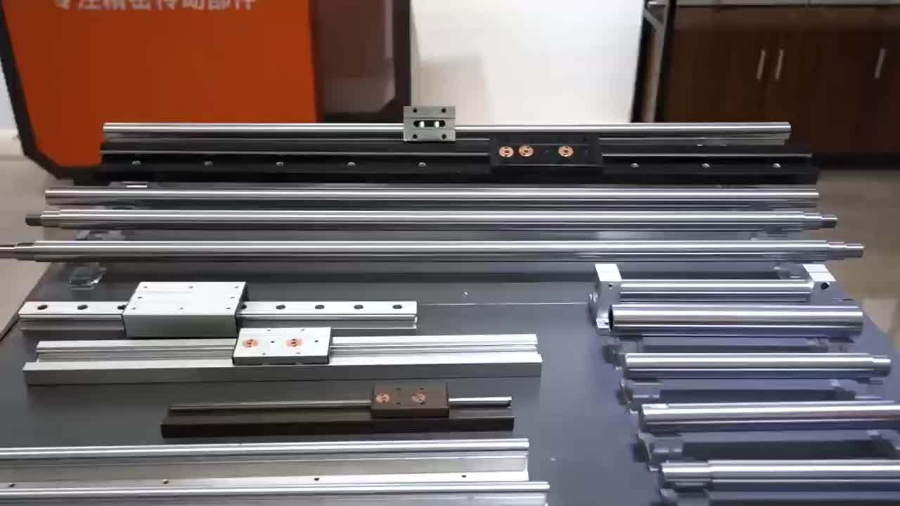 External Biaxial Linear Guide Speed LGD8 LGB Roller Slider Slide Rail 1