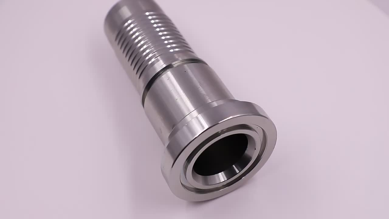 High Pressure Hydraulic Pressure SAE Stainless Steel Flange Manufacturer Hose Crimping Joint 1