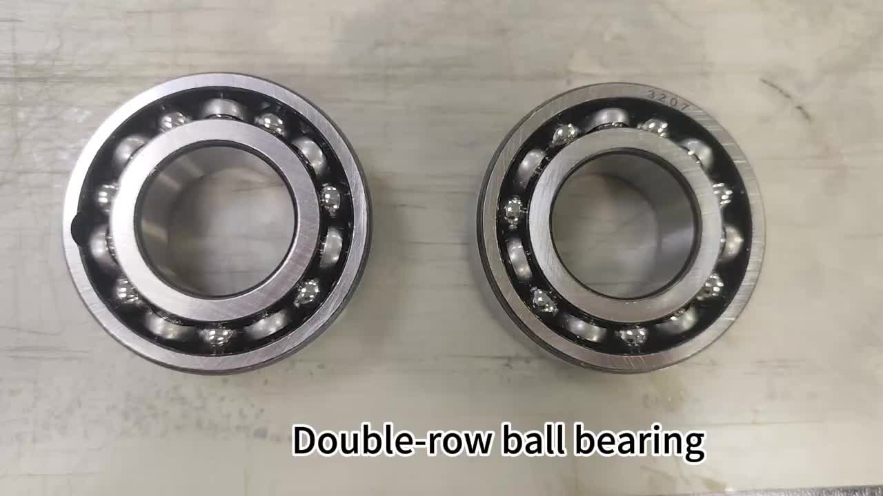Precision 35*72*27 mm 3207 Double-Row Angular Contact Ball Bearings for Car Hubs Fans Transmission Machine Tools Agriculture 1