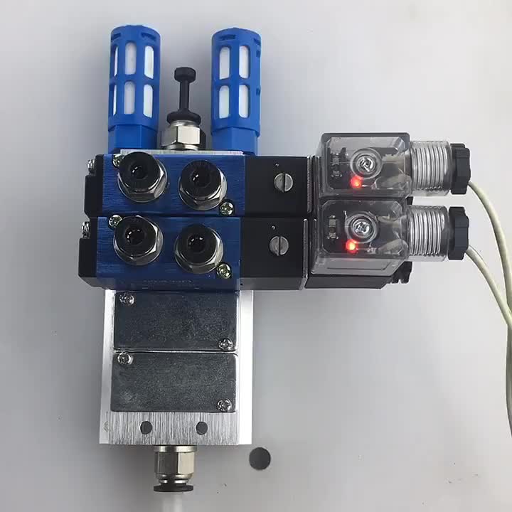 DC 24V Pneumatic Electric Solenoid Air Valve 5 Way 2 Position Model 4V210-08 Condition New 1