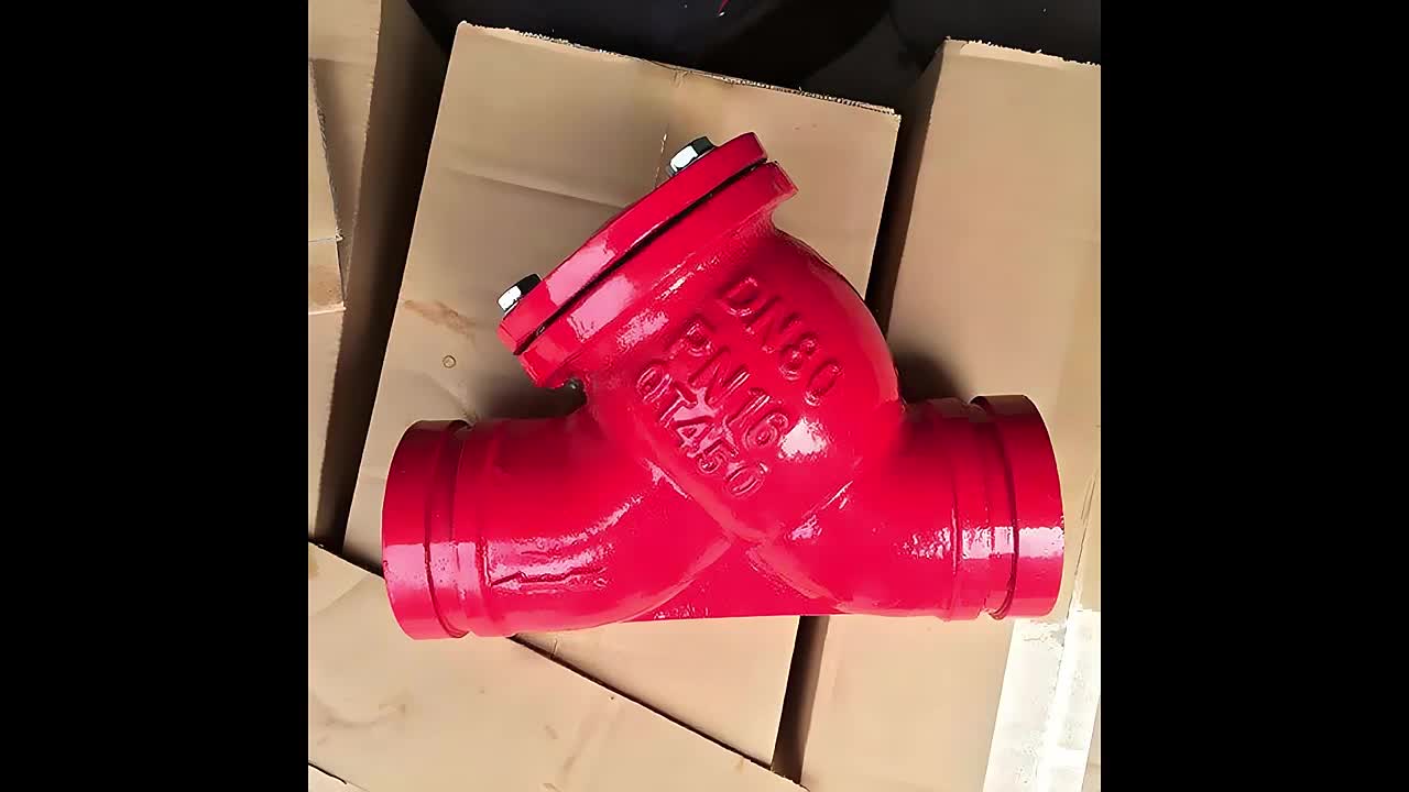 Furui API/ISO/CE/ANSI 300lb/150lb Y Type Strainer Valve DN80/DN100/DN150 WCB/CF8 Flange Safety Valve for Oil Water Chemical 1