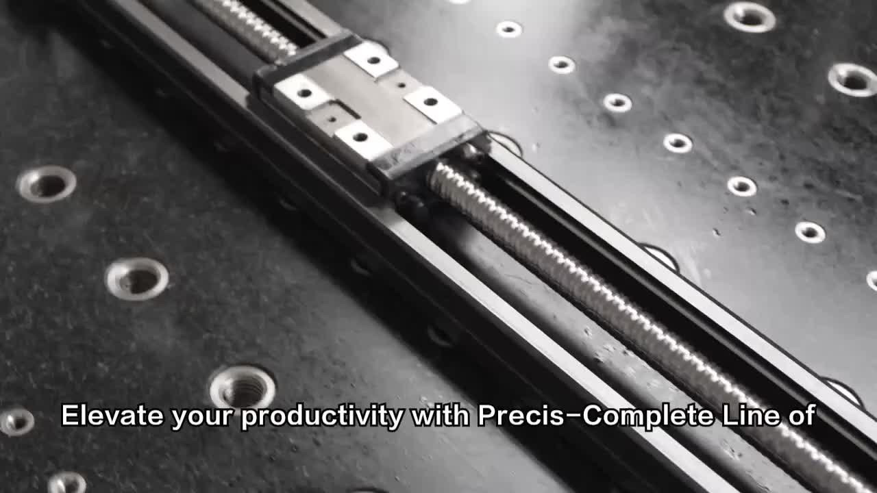 KP Series High Speed Motor-Driven Linear Module Drive Miniature Ball Screw Linear Actuator Systems Stainless Steel Components 1