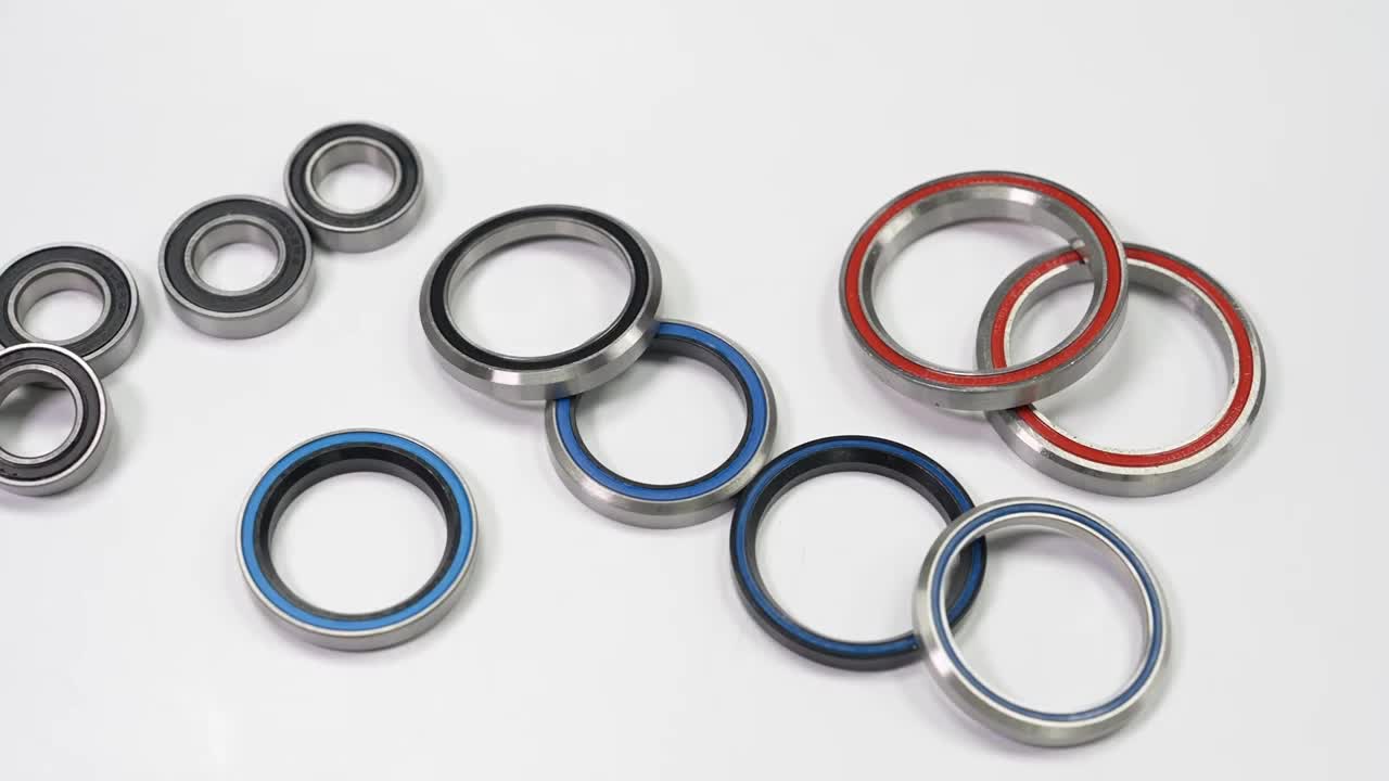 Thin Section 6808-2RS C3 Hybrid Ceramic Ball Bearing 40*52*7mm Deep Groove Ball Bearings for Robot Bike Chrome Steel Thin-Walled 1