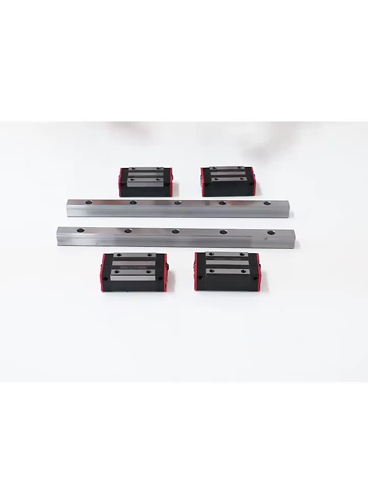 HLTNC Linear Guide Rail With HGH-CA/HA HGW HGR15 20 25 35 45 55 65 Flange Type Linear Bearing for Cnc 1