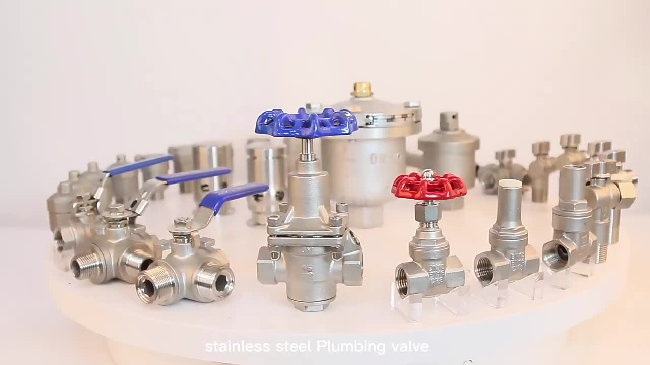 Furui 304 Stainless Steel Manual Female NPT Thread Water Handle Good Price 2 Pc Electric Gate Valve CF8 Pressure Reducing Valves 1