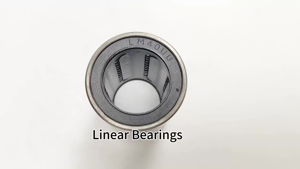 LM40UU 40*60*80mm Linear Ball Bearings for 3D Printer CNC Engraving Machines LM20UU LM25UU LM30UU Linear Guide Slide Bearings 1