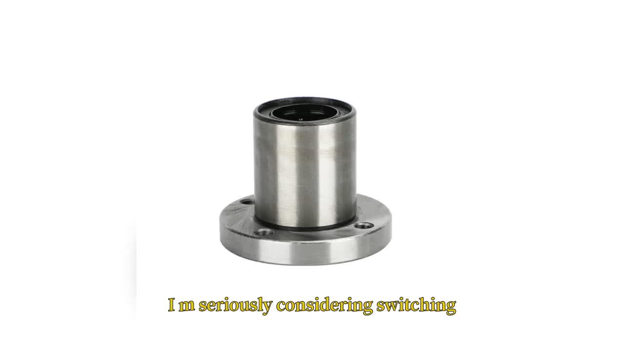 OEM Services High Precision LMF6 LMF10 LMF20UU LMF25UU LMF60UU Ball Bushing Flange Slide Unit Linear Bearings for 3D Printer 1