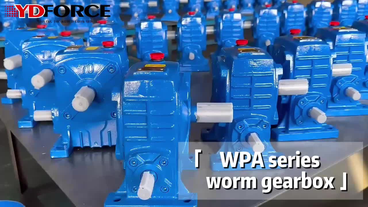 1440 Rpm Cast Iron Wpa Wp Speed Reducer High Speed Worm Gearbox Reducer 1