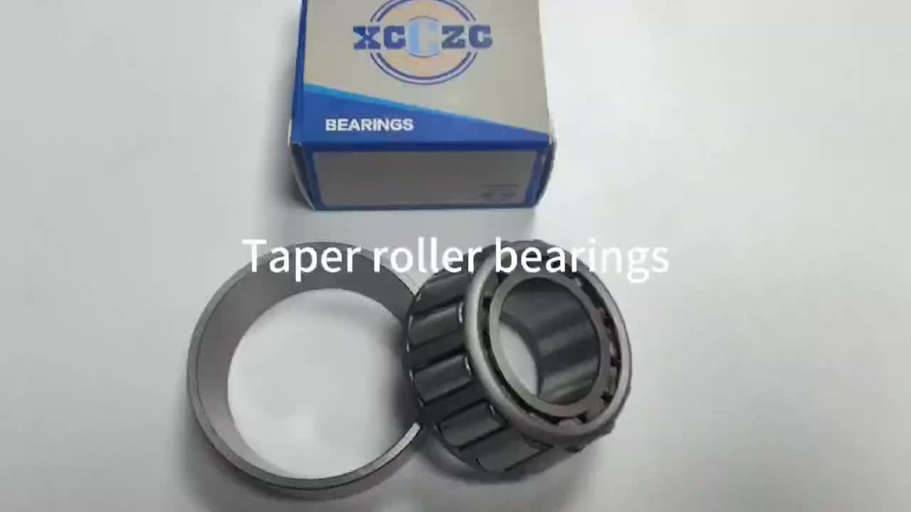 Double Row Taper Roller Bearings 32004-32018 P6 Precision Rating Chrome Steel Taper Roller Bearing 1