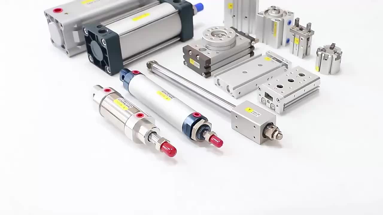 C85 Mini Pneumatic Air Cylinder C85 Series Stainless Steel New Condition Printing Shops Essential Piston Gear 1