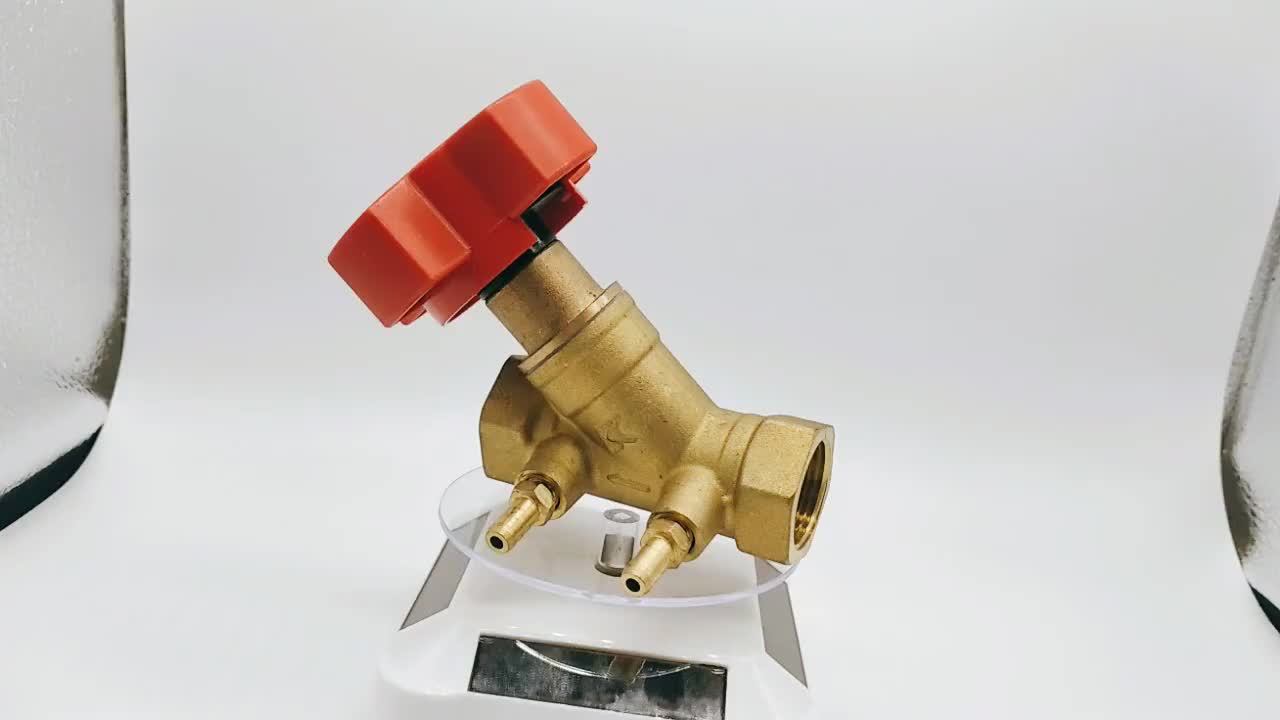 Brass Balancing Valve 1/2"-2" 1