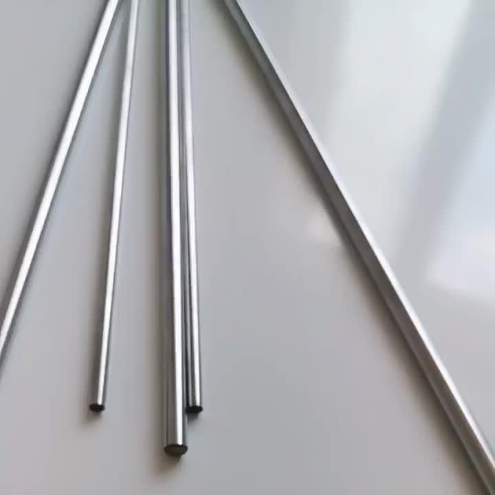 CNC Machine 3D Printer Round Hardened and Hard Chrome Plated Linear Transmission Steel Bearing Shaft (3mm-80mm) 1