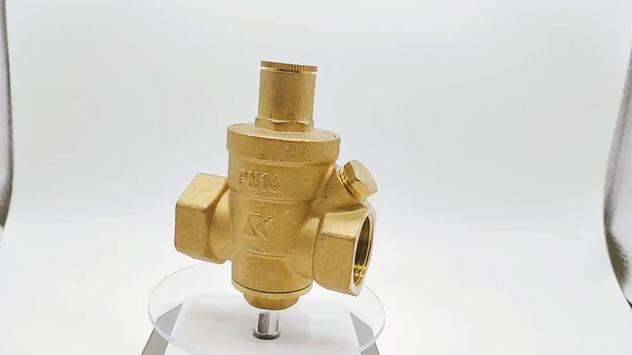 Hydraulic 600 Wog Brass Paint Control Pressure Reducer Valves 1