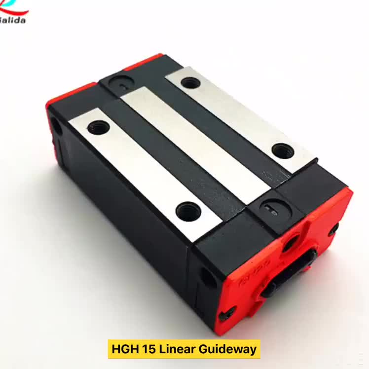 15 mm Square Type Slider Linear Guide Rail and Linear Bearing Block HGH15CA 1