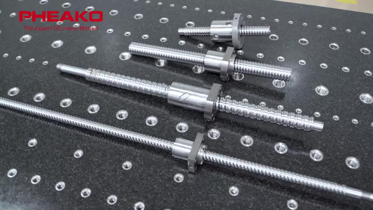 Custom High Precision 30mm Ball Screw Rod with Liner Acuator Core CNC Spindle 3D Printer Parts Threaded Rod Lead Screws 1